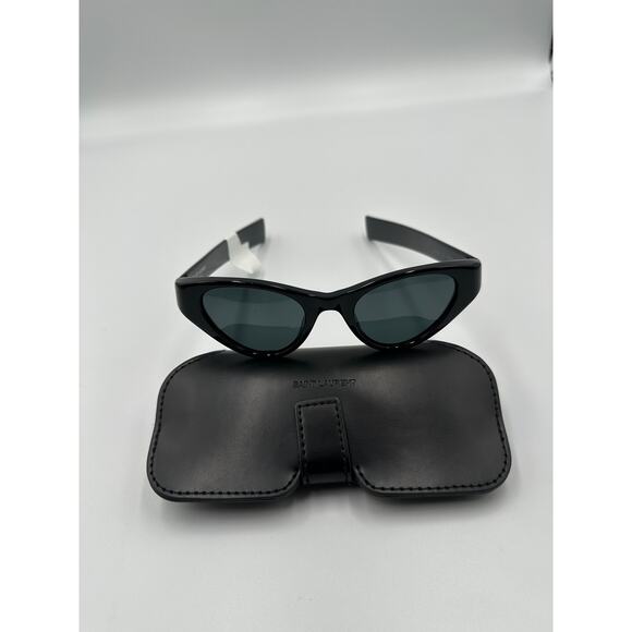 Saint Laurent Womens SL M144 Black Cat Eye Sunglasses main image 7